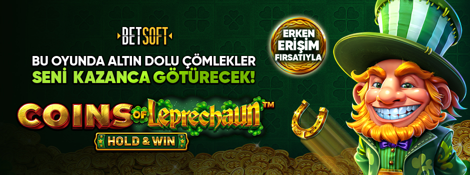 betsoft Coins of Leprechaun Hold & Win!  24 temmuz